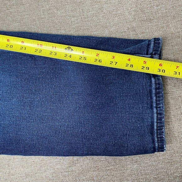 Calvin Klein Slim Fit Denim Jeans Men's 38 x 32 Mid Rise Blue Casual Pants - Picture 12 of 16